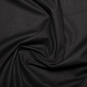 100% Cotton Sheeting Black